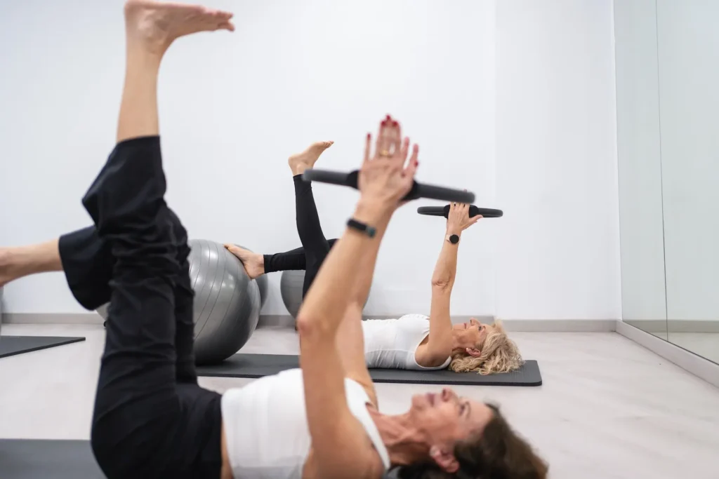 women engaging in a pilates exercise class 2025 09 08 09 43 47 utc